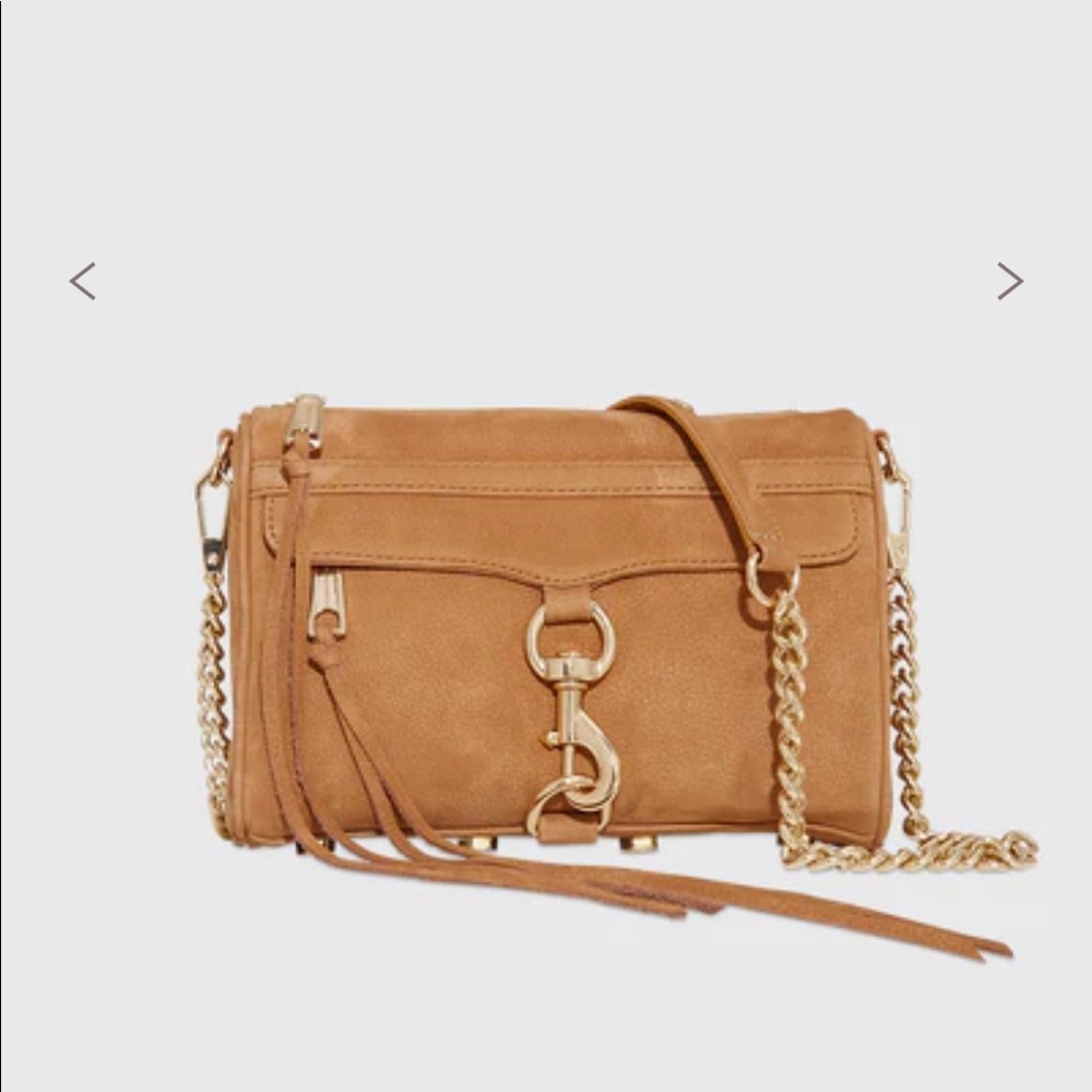 Rebecca minkoff mini Mac bag in nutmeg